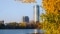Blick auf den SkyTower in Bukarest